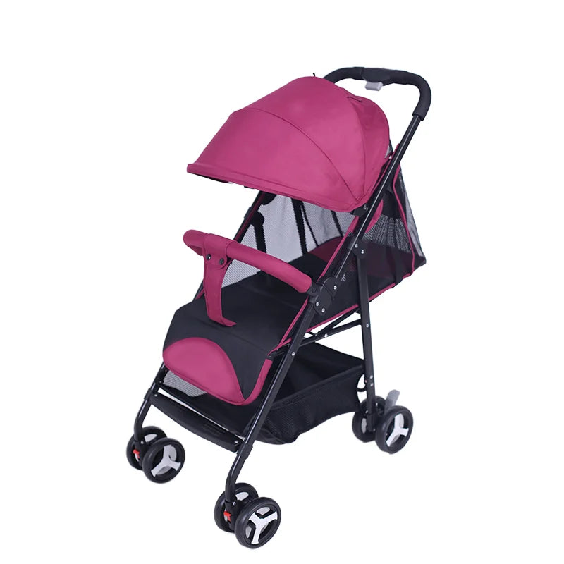 KTX-206803 Compact Folding Baby Stroller for Comfort and Easy Transportation