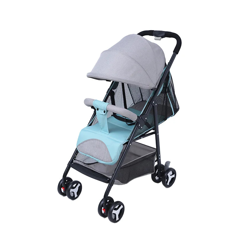 KTX-206803 Compact Folding Baby Stroller for Comfort and Easy Transportation