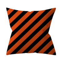 HKM-206995 Halloween-Themed Peach Skin Cushion Cover and Pillowcase, 45x45cm