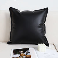 HKM-207059 Black and White Checkerboard Square Pillow for Living Room Sofa
