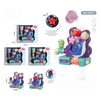 HKM-207187 Cute Baby Animal Bath Toys Set with Toy Cup for Kids' Shower Fun