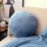 HKM-207891 Orange Houndstooth Designer Pillow with Tassels - Modern Minimalist Nordic Cushion