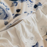 HKM-208083 Cozy French Rose Four-Piece Bedding Set for Autumn and Winter