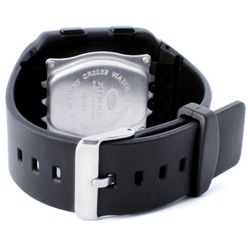 HKM-208275 Men's Waterproof Digital Sports Watch with Heart Rate Monitor and Luminous Features