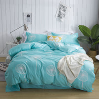 HKM-208723 Aloe Cotton Dormitory Bed Sheet - Multiple Sizes Available for Single Beds