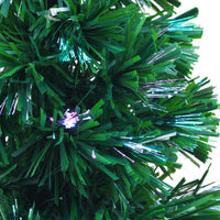 HKM-208723 Fiber Optic Artificial Christmas Tree 64 cm Green for Indoor Use