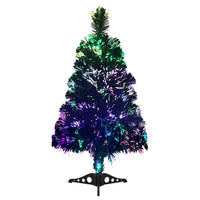 HKM-208723 Fiber Optic Artificial Christmas Tree 64 cm Green for Indoor Use