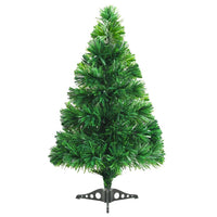 HKM-208723 Fiber Optic Artificial Christmas Tree 64 cm Green for Indoor Use