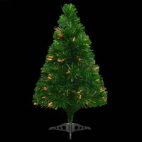HKM-208723 Fiber Optic Artificial Christmas Tree 64 cm Green for Indoor Use