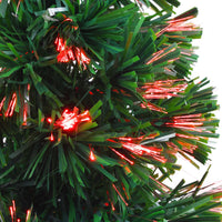HKM-208723 Fiber Optic Artificial Christmas Tree 64 cm Green for Indoor Use