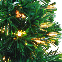 HKM-208723 Fiber Optic Artificial Christmas Tree 64 cm Green for Indoor Use