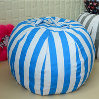 HKM-208979 Storage Bean Bag Cover - Durable 12A Canvas, 80 CM Size, Filler Not Included