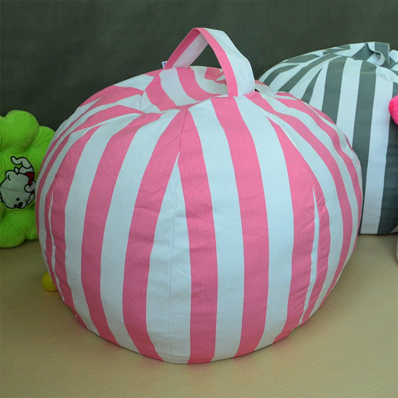HKM-208979 Storage Bean Bag Cover - Durable 12A Canvas, 80 CM Size, Filler Not Included