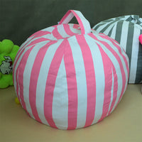 HKM-208979 Storage Bean Bag Cover - Durable 12A Canvas, 80 CM Size, Filler Not Included