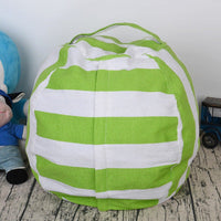 HKM-208979 Storage Bean Bag Cover - Durable 12A Canvas, 80 CM Size, Filler Not Included