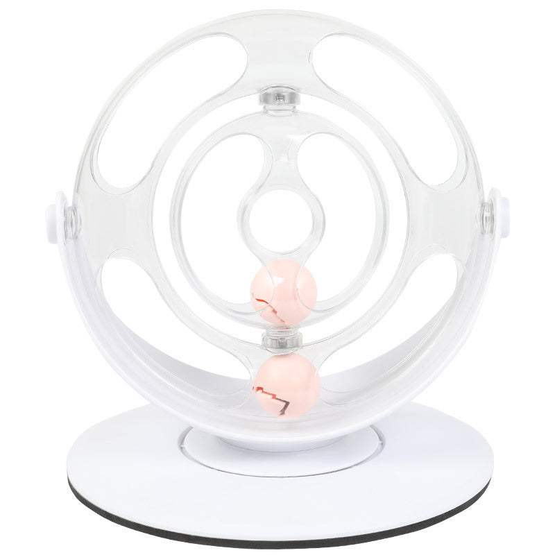 HKM-209107 Interactive Cat Turntable Toy - Engaging PC/ABC Material for Endless Fun