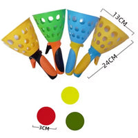 HKM-209171 Interactive Catapult and Ball Catching Toy Set for Outdoor Family Fun