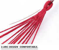 HKM-209235 Canvas Double Person Hammock for Camping and Leisure with Durable Nylon Straps
