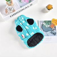 HKM-209363 Cute Double-Sided Lantern Shape Vest for Dogs - Soft Hot Air Cotton, Various Sizes