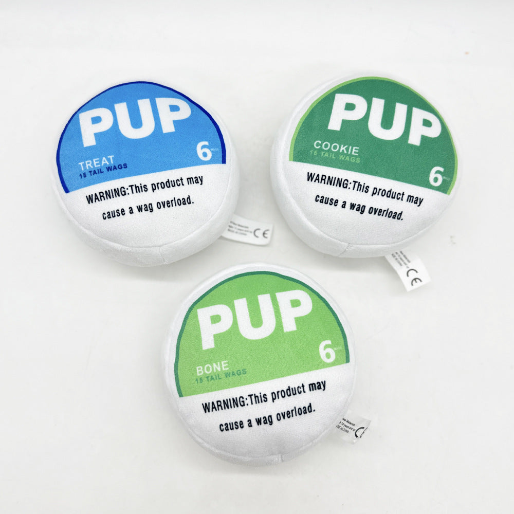 HKM-209363 Plush Dog Toy for Chewing and Creaking - Soft and Colorful Design