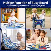 HKM-209491 Felt Animal & Nature Puzzle Book for Early Education and Sensory Development for Kids 3+