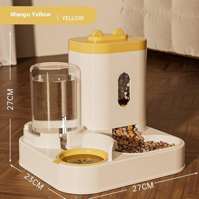 HKM-209683 Automatic Pet Feeder Dog Basin Cat Bowl Supplies Water Dispenser