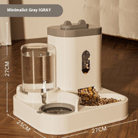 HKM-209683 Automatic Pet Feeder Dog Basin Cat Bowl Supplies Water Dispenser