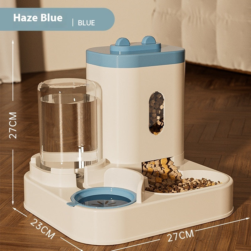 HKM-209683 Automatic Pet Feeder Dog Basin Cat Bowl Supplies Water Dispenser