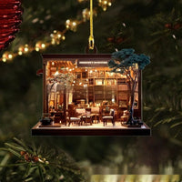 HKM-209875 Personalized Acrylic Flat Pendant - Customizable in Multiple Colors (A-H), 8CM