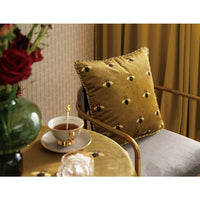 HKM-210131 Italian Velvet Geometric Cushion Cover Pillowcase - 45x45 cm Soft Plush Design