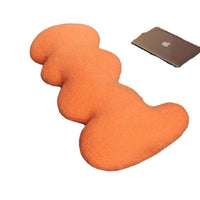 HKM-210195 Cute Wave Pillow in Various Colors - Modern Cloud Velvet Long Pillow (100cm)
