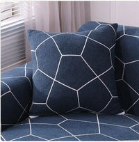 HKM-210387 Black and Gold Throw Pillow Covers - Set of 2, 45 x 45cm, Abrasive Cloth for Home and Outdoor Decor