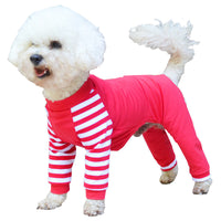 HKM-210515 Cozy Cotton Teddy Bear Four-Legged Outfit for Dogs - Leisure Wear