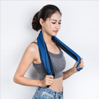 HKM-210643 Cooling Quick-Dry Sports Towel for Gym, Travel, Cycling, and Outdoor Activities - 30x100cm Microfiber