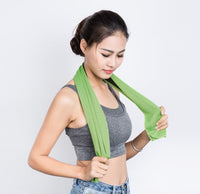 HKM-210643 Cooling Quick-Dry Sports Towel for Gym, Travel, Cycling, and Outdoor Activities - 30x100cm Microfiber