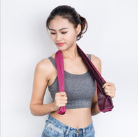 HKM-210643 Cooling Quick-Dry Sports Towel for Gym, Travel, Cycling, and Outdoor Activities - 30x100cm Microfiber