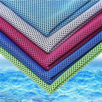 HKM-210643 Cooling Quick-Dry Sports Towel for Gym, Travel, Cycling, and Outdoor Activities - 30x100cm Microfiber