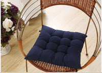 HKM-210899 Solid Color Polyester Fiber Office Cushion, 41x41cm