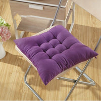 HKM-210899 Solid Color Polyester Fiber Office Cushion, 41x41cm
