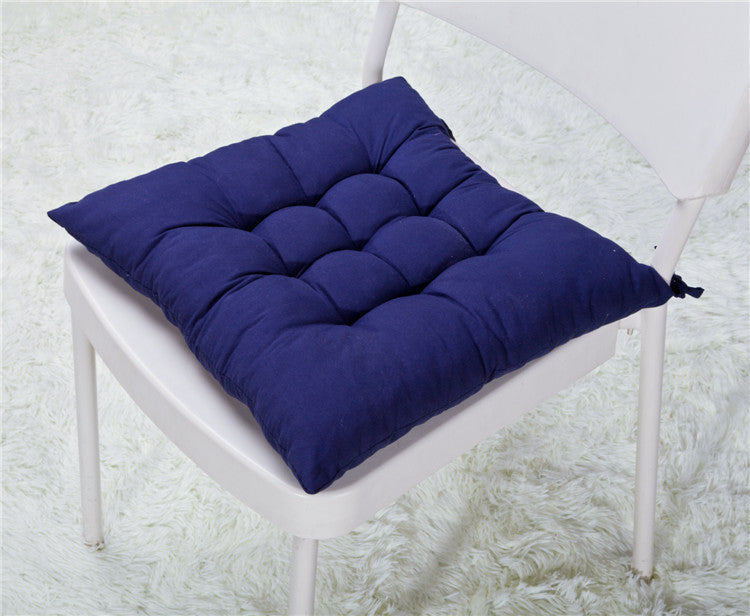 HKM-210899 Solid Color Polyester Fiber Office Cushion, 41x41cm