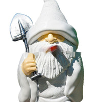 HKM-211027 Garden Christmas Resin Pipe Dwarf Ornament for Holiday Decor