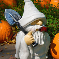 HKM-211027 Garden Christmas Resin Pipe Dwarf Ornament for Holiday Decor