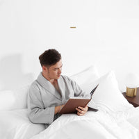 HKM-211219 Four Seasons Air Conditioning Quilt – Cotton, White Duck Down Filling, Multiple Sizes Available
