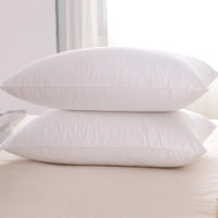 HKM-211347 White Goose Down Pillow, Rectangular Shape, 15.1-20cm Core Height, 100% Cotton Fabric