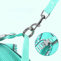 HKM-211411 No-Pull Mesh Dog Harness with 1.2m Leash and Quick-Release Buckle, Reflective Vest for Dogs and Cats