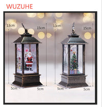 HKM-211667 LED Flame Effect Decorative Oil Lamp for Festive Home Ambiance