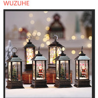 HKM-211667 LED Flame Effect Decorative Oil Lamp for Festive Home Ambiance