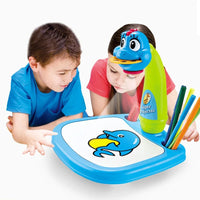 HKM-211795 Kids Enlightenment Projector Painting Table - Early Learning Drawing Desk for Ages 3+