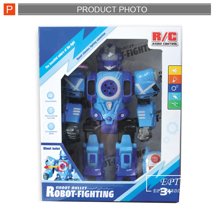 HKM-211859 Kids RC Fighting Robot Toy with Light and Sound – Ages 2 to 7 – EPT291144 Model