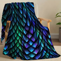 HKM-212051 Cozy Polyester Fiber Blanket for Comfort and Warmth - Multiple Sizes Available